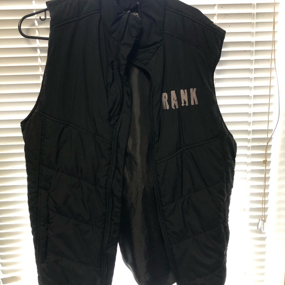 Rank Rodeo Vest men’s size medium black - Picture 1 of 2